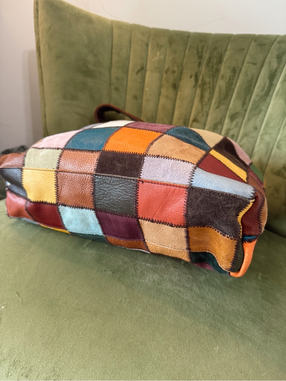 Lucky Brand Patchwork Multicolor Bag - Picture 5 of 9